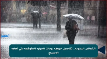 انخفاض الرطوبة.. تفاصيل خريطة درجات الحرارة المتوقعة حتى نهاية الأسبوع